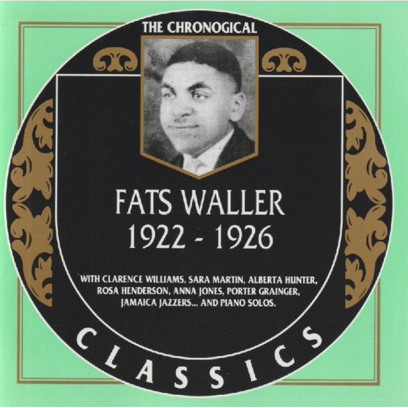 Книга Fats Waller – 1922-1926 Книга Fats Waller – 1922-1926