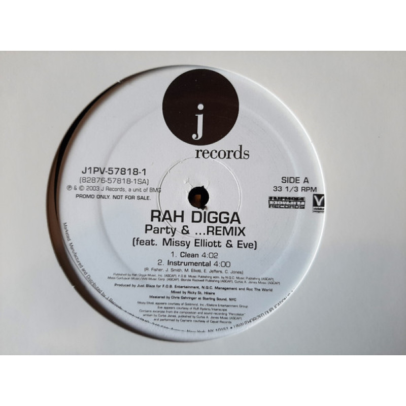 Rah Digga Feat. Missy Elliott & Eve – Party & ... Remix Rah Digga Feat. Missy Elliott & Eve – Party & ... Remix